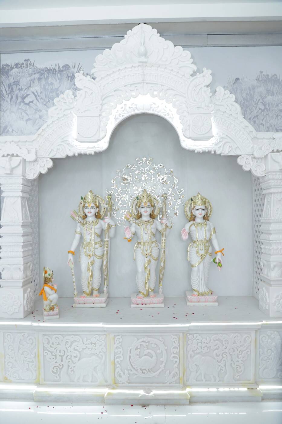 Exterior view of Ram Kripa temple